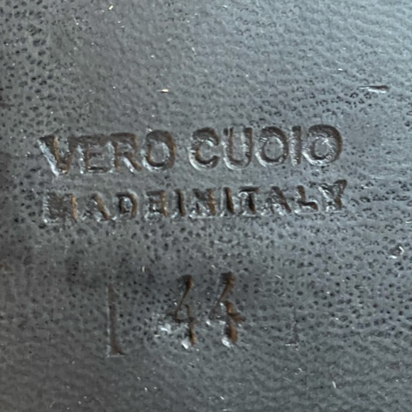 NIB $375 Bruno Verri All leather Hand Crafted brown derby Italy big Sale 50%more - Picture 4 of 13